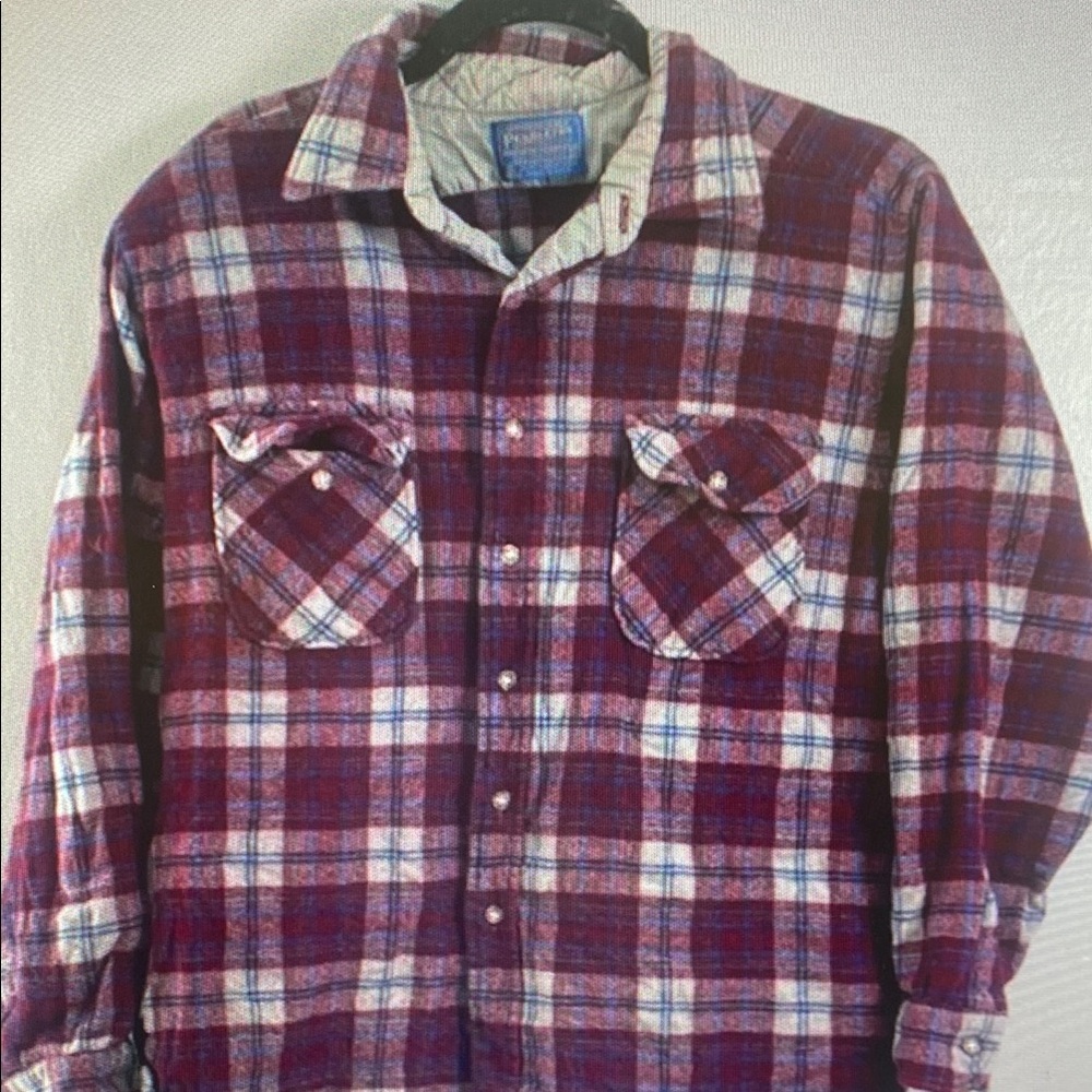 Woolrich Red Plaid Button-Down Flannel Shirt